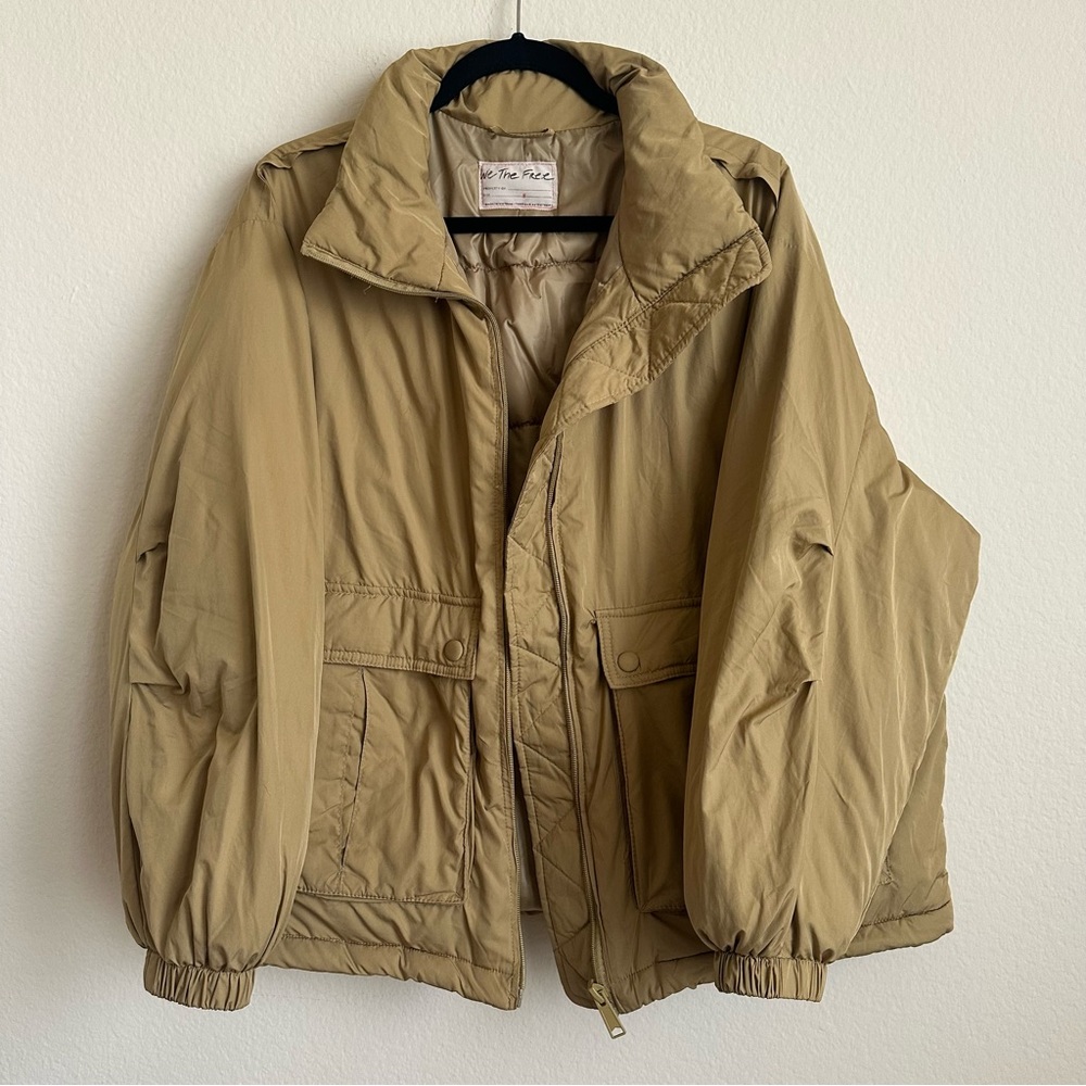 Free People Duvet Bomber Jacket